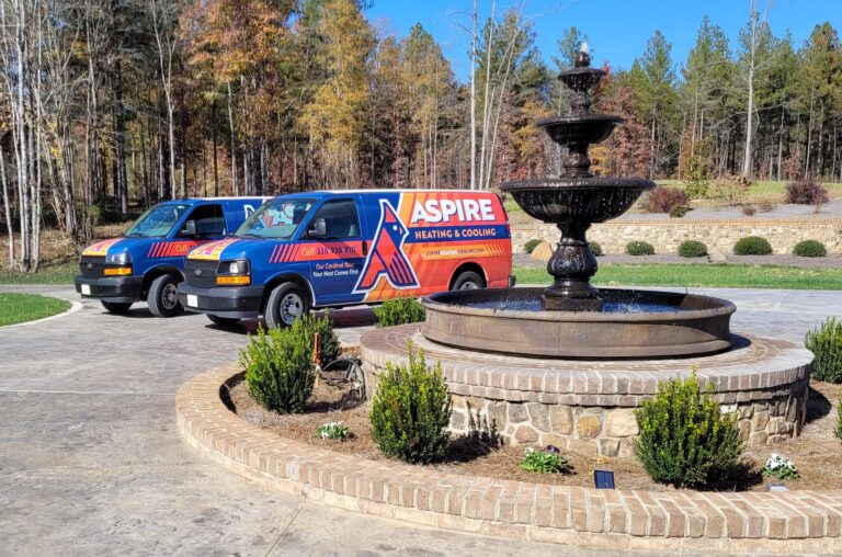 aspire heating and cooling trucks